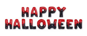 Folieballonnen &apos;Happy Halloween&apos;