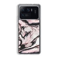 Roze stroom: Xiaomi Mi 11 Ultra Transparant Hoesje