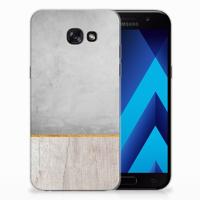 Samsung Galaxy A5 2017 | Bumper Hoesje | Wood Concrete