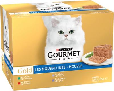Blik mousse rund mp 85g - Gourmet