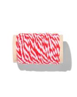 HEMA Katoendraad Rood/wit (rood)
