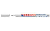 Edding 780 permanente marker Fijne punt Wit 1 stuk(s) - thumbnail