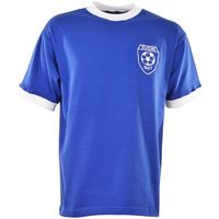 Finland retro voetbalshirt 1970's - thumbnail