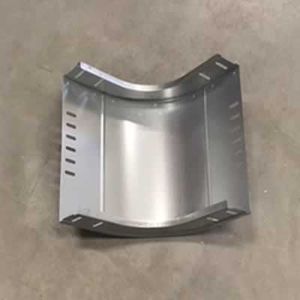 Stijgbocht kabelbaan 600mm gegalvaniseerd