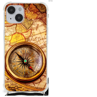 iPhone 14 Plus Telefoonhoesje met valbescherming Kompas