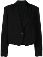 Brunello Cucinelli blazer à coupe ample - Noir