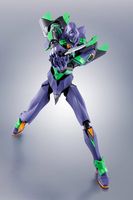 Evangelion: 3.0+1.0 Thrice Upon a Time Robot Spirits Action Figure Side EVA Evangelion Test Type-01 + Spear of Cassius Renewal Color Edition Reissue