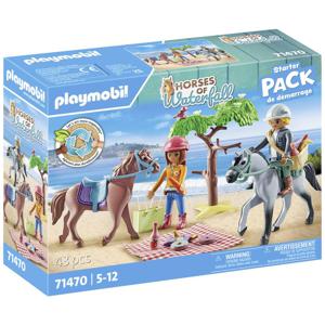 Playmobil Horses of Waterfall 71470 Rijtocht naar het strand met Amelia en ben