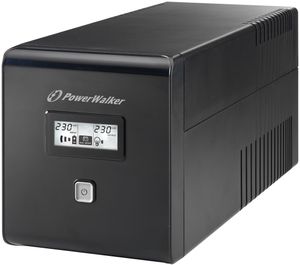 PowerWalker VI 1000 LCD 1 kVA 600 W 4 AC-uitgang(en)