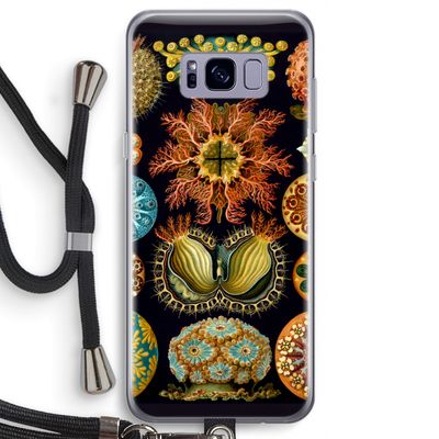 Haeckel Ascidiae: Samsung Galaxy S8 Transparant Hoesje met koord