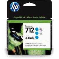 HP 712 Origineel Cyaan 3 stuk(s)