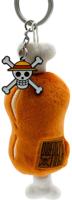 One Piece - Pluche Meat on a Bone Keychain