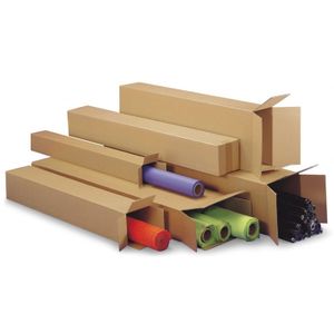 4x stuks lange Teckelbox dozen 80 x 10 x 10 cm