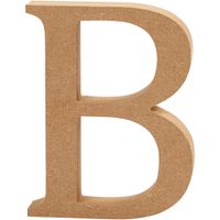 Creativ Company Letter b mdf 13cm, 1st.