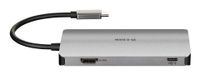 D-Link DUB-M610 laptop dock & poortreplicator Bedraad USB 3.2 Gen 1 (3.1 Gen 1) Type-C Aluminium, Zwart - thumbnail
