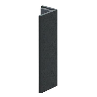 Keralit eindprofiel 17 mm Zwart (2806)