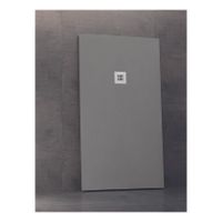 By Goof Smart Slate Cemento douchevloer 90x120x3 cm polymeer grijs mat