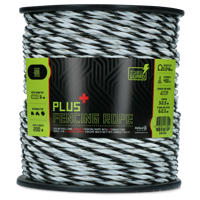 ZoneGuard 6 mm Plus afrasteringskoord zwart en wit 200 m
