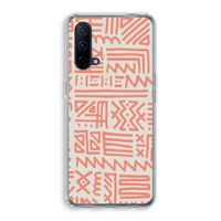 Marrakech Pink: OnePlus Nord CE 5G Transparant Hoesje
