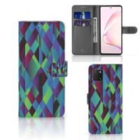 Samsung Note 10 Lite | Book Case | Abstract Green Blue