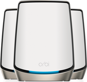 NETGEAR Orbi 860 AX6000 WiFi System Tri-band (2.4 GHz / 5 GHz / 5 GHz) Wi-Fi 6 (802.11ax) Wit 4 Intern