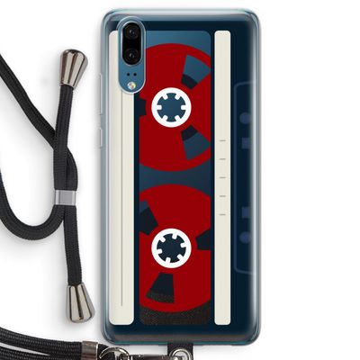 Here's your tape: Huawei P20 Transparant Hoesje met koord