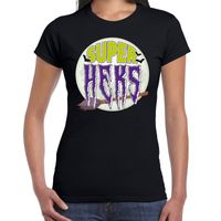 Halloween Super heks horror shirt zwart voor dames 2XL  - - thumbnail