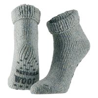 Wollen huis sokken anti-slip voor meisjes lichtblauw maat 27-30 27/30  - - thumbnail