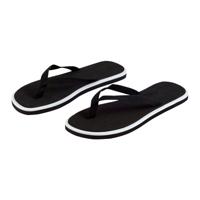 Zwarte heren teenslippers - strandganger slipper - schoenmaat 42-44