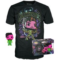 Pop! and Tee: Marvel What If - Killmonger Blacklight T-Shirt Size XL