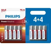 Philips Power Alkaline AA/LR6 blister 4+4