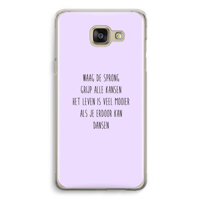 Sprong: Samsung Galaxy A5 (2016) Transparant Hoesje