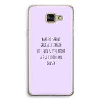 Sprong: Samsung Galaxy A5 (2016) Transparant Hoesje