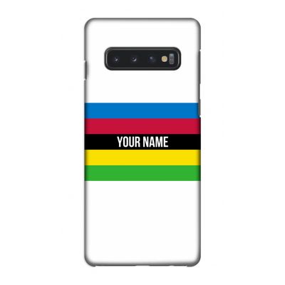 WK Wielrennen: Samsung Galaxy S10 4G Volledig Geprint Hoesje