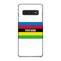 WK Wielrennen: Samsung Galaxy S10 4G Volledig Geprint Hoesje