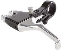 Remgreep links Mirage dubbele kabel - zwart/zilver (bulkverpakking)