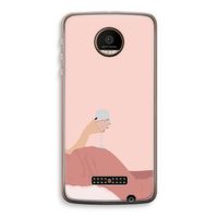 Wine: Motorola Moto Z Force Transparant Hoesje