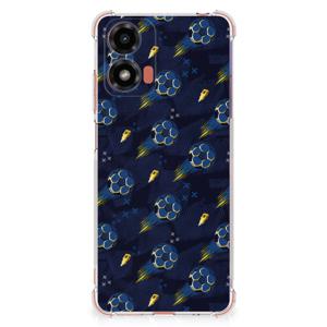 Doorzichtige Silicone Hoesje voor Motorola Moto G24 | G24 Power | G04 Voetbal