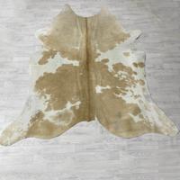 Koeienhuid beige wit 230x220cm XL - thumbnail