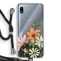 Floral bouquet: Samsung Galaxy A10 Transparant Hoesje met koord