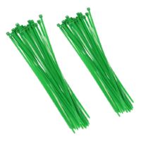 Setje van 40x stuks Kabelbinders/tie-wraps groen 40-45 cm van 7.2 mm breed