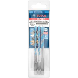 Bosch Professional EXPERT HEX-9 MultiConstruction boorset 3-delig - 2608900584