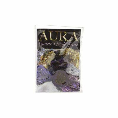Geode Aura Kwarts Purple Displayset (1 stuks)
