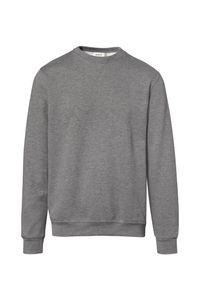 Hakro 570 Sweatshirt organic cotton GOTS - Mottled Grey - S