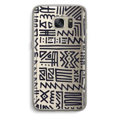 Marrakech print: Samsung Galaxy S7 Transparant Hoesje