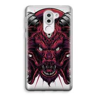 Hell Hound and Serpents: Honor 6X Transparant Hoesje