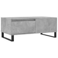 vidaXL Salontafel 90x50x36,5 cm bewerkt hout betongrijs - thumbnail