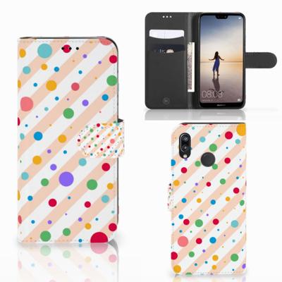 Huawei P20 Lite | Telefoon Hoesje | Dots