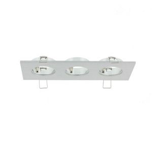 Luzern LED armatuur 3 voudig aluminium 876504 2700K