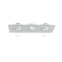 Luzern LED armatuur 3 voudig aluminium 876504 2700K